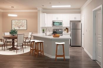 Kitchen with dining